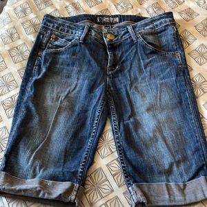 Hudson Jean shorts size 27.